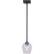 Madison 1 Light 6 inch Black Pendant Light Ceiling Light