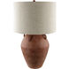 Colorado 28 inch 150 watt Red Accent Table Lamp Portable Light