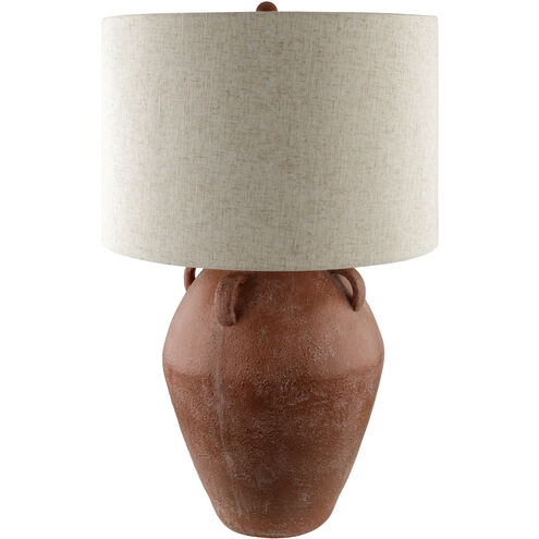 Colorado 28 inch 150 watt Red Accent Table Lamp Portable Light