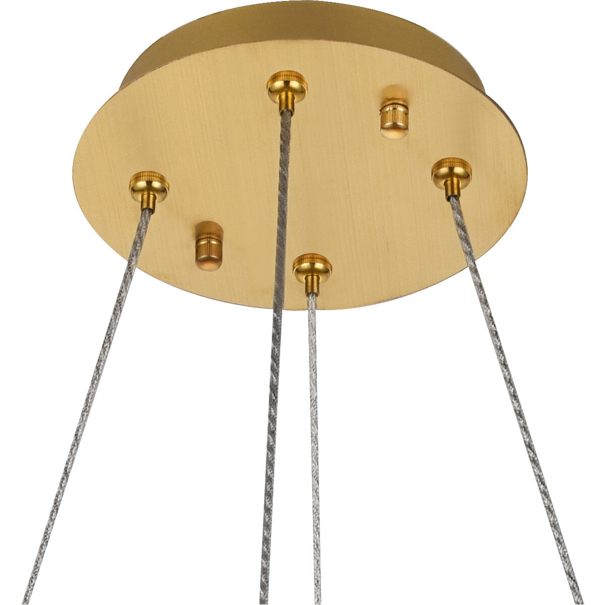 Monroe 24 inch Gold Chandelier Ceiling Light