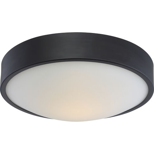 Perk LED 13 inch Aged Bronze Flush Mount Ceiling Light