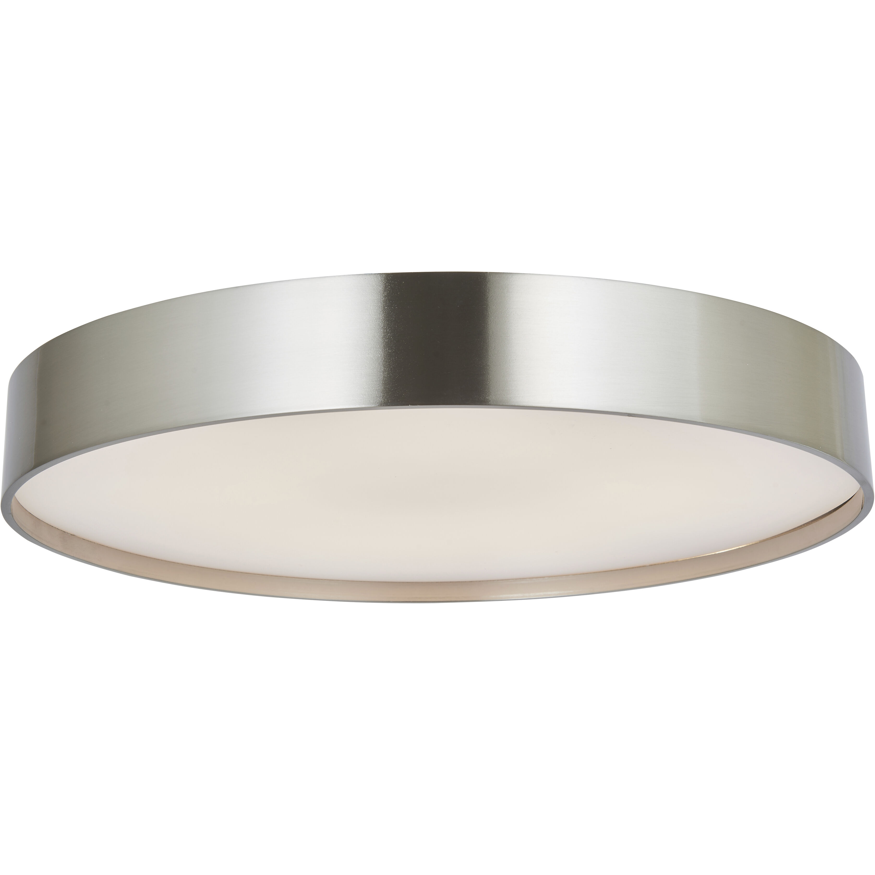 Snare LED 17 inch Brushed Nickel Flush Mount Ceiling Light