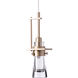 Erlenmeyer 1 Light 3.3 inch Soft Gold Mini Pendant Ceiling Light - Open Box