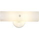Brentwood 2 Light 14 inch White Bath Light Wall Light 