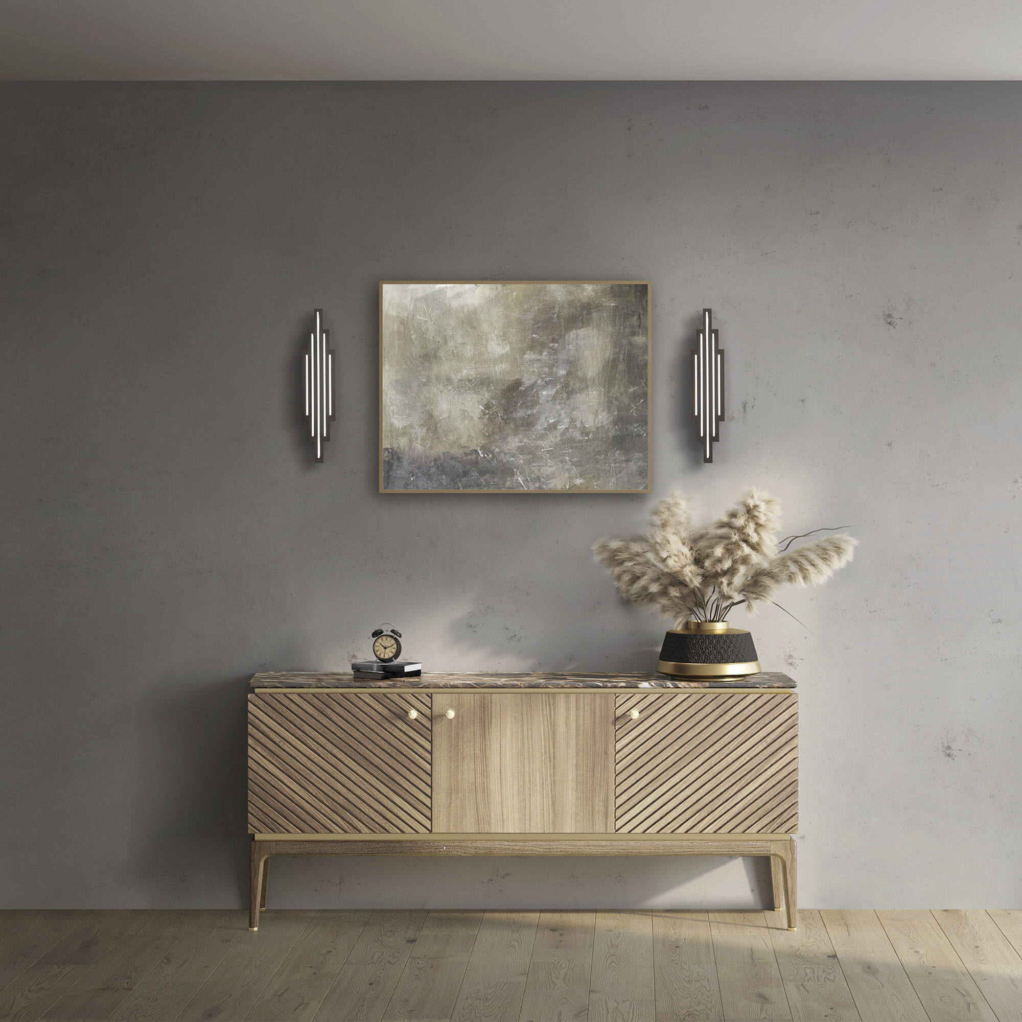 Nouveau Wall Sconce Wall Light in 3500K, dweLED