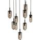 Javier 9 Light 25 inch English Bronze Multi-Port Chandelier Ceiling Light