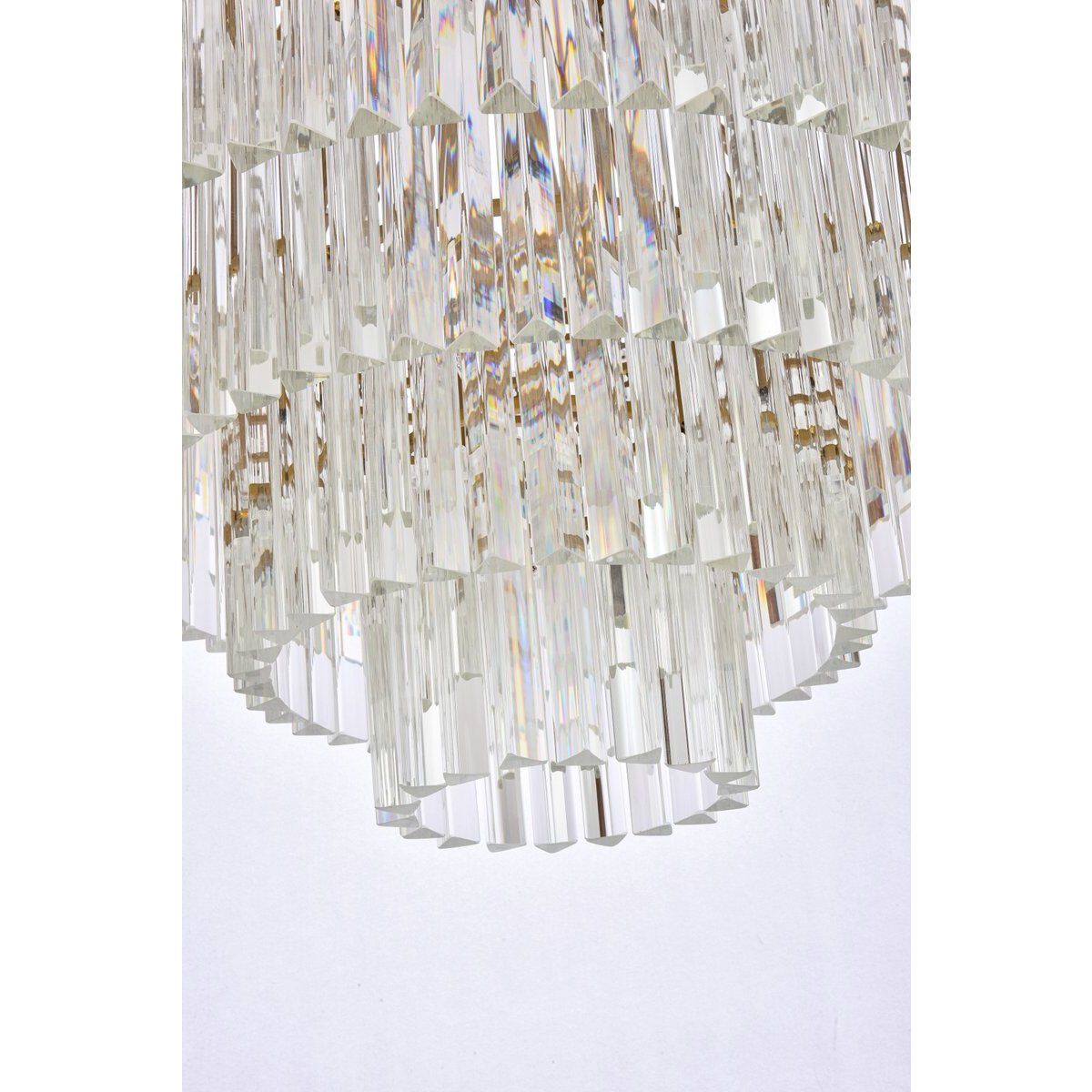 Sydney 33 Light 44 inch Satin Gold Chandelier Ceiling Light