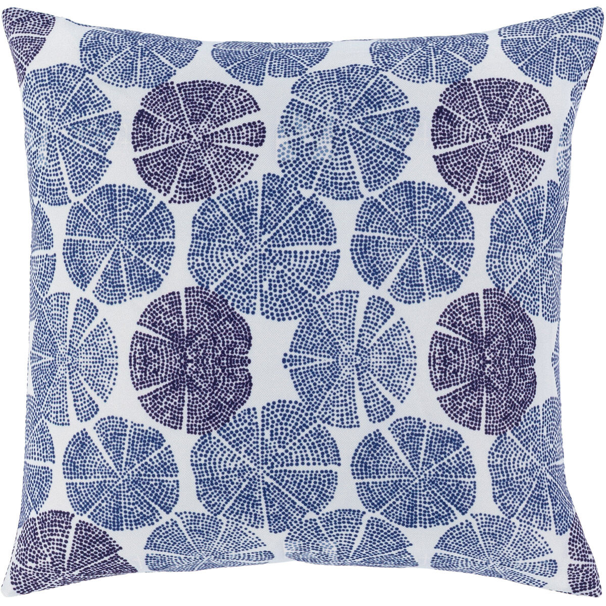 Azora 20 X 20 inch Dark Blue/Navy/White Pillow Kit, Square