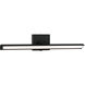 Harper LED 24 inch Matte Black Wall Sconce Wall Light