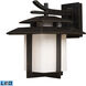 Kanso LED 13 inch Aged Bronze Outdoor Wall Sconce