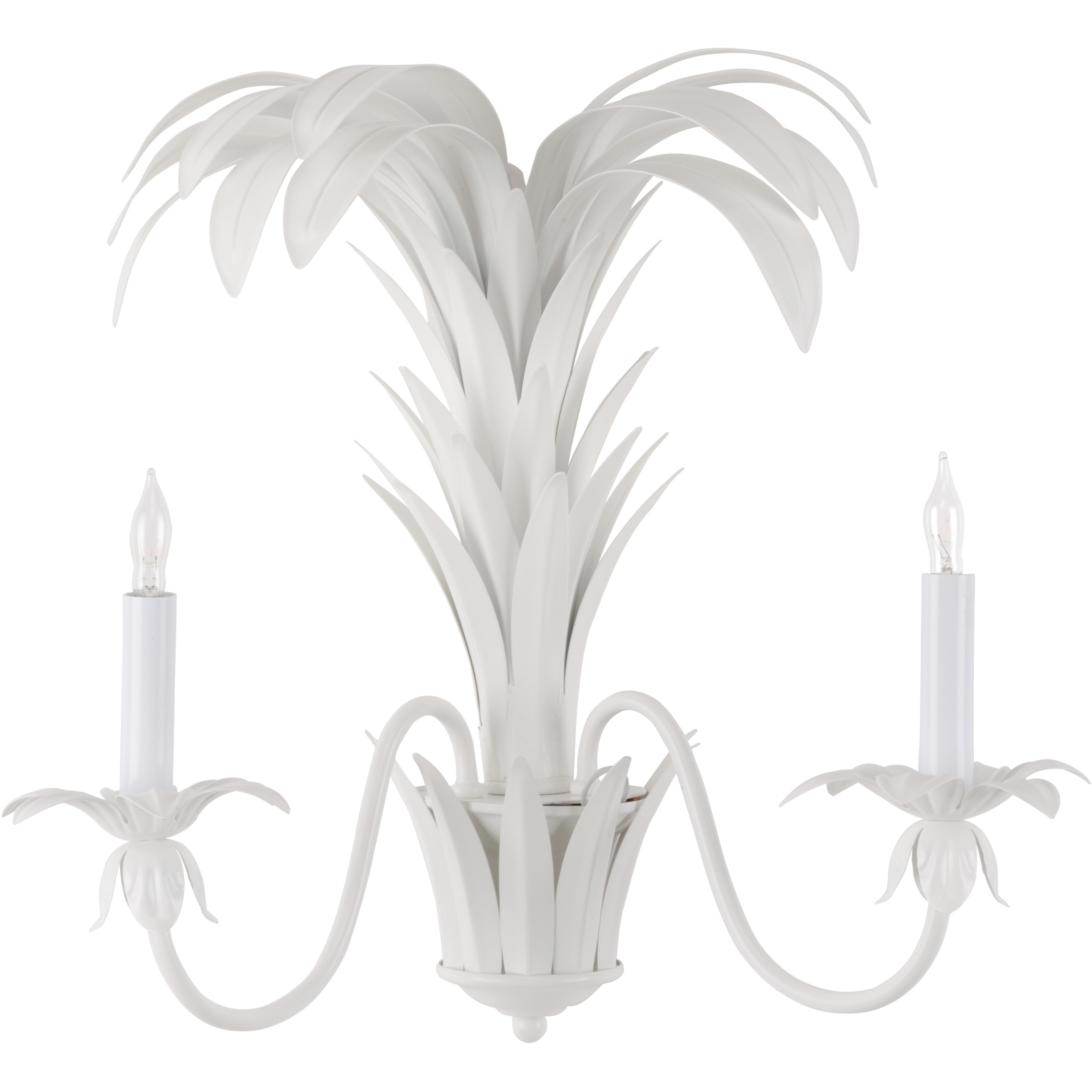 Meg Braff 2 Light 18 inch Antique White Double Arm Sconce Wall Light
