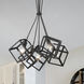 Cassio Pendant Ceiling Light in Matte Black
