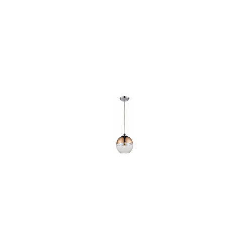 Rocklin 1 Light 8 inch Polished Chrome Pendant Ceiling Light