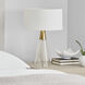 Drew & Jonathan Pender 20.75 inch 9.00 watt Satin Brass Table Lamp Portable Light