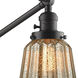 Chatham 35 inch 60.00 watt Oil Rubbed Bronze Swing Arm Wall Light, Franklin Restoration