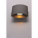 Lightray LED LED 7 inch Architectural Bronze Outdoor Wall Sconce
