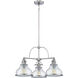 Quoizel Grant 3 Light 24 inch Brushed Nickel Dinette Chandelier Ceiling Light GRTS5103BN - Open Box