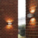 Ontario LED 3 inch Graphite Grey Outdoor Wall Mount