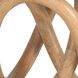 Knotty 54 X 54 inch Natural with Clear Dining Table