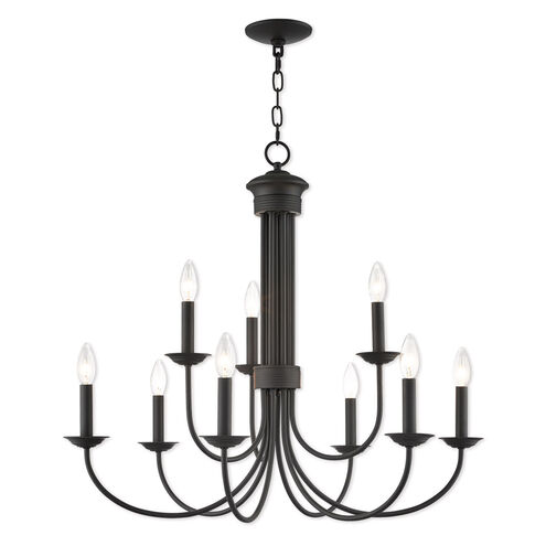 Estate 9 Light 30 inch Bronze Chandelier Ceiling Light