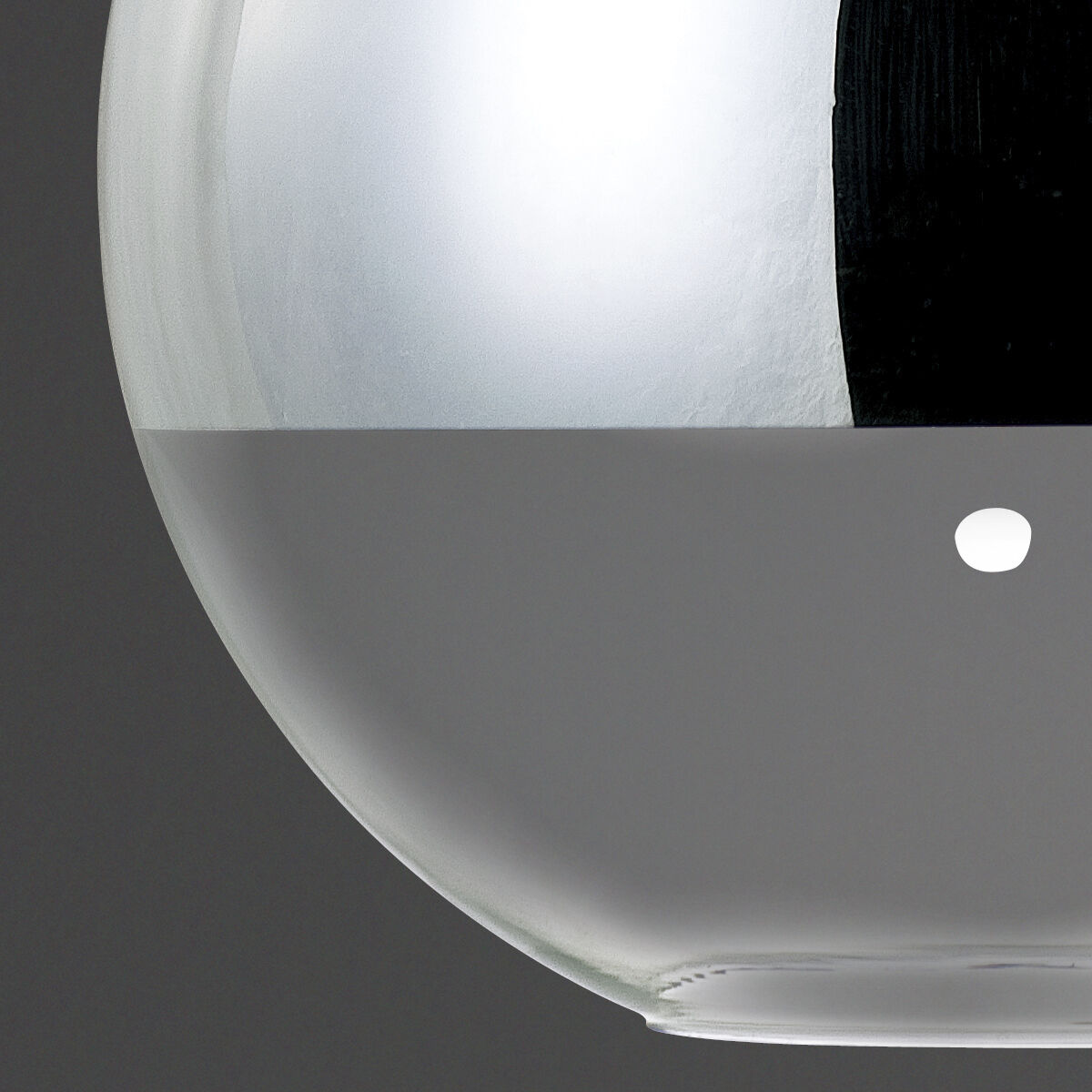 Chromos 1 Light 15.75 inch Chrome Pendant Ceiling Light, Large