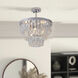 Canada 6 Light 15.75 inch Chrome Chandelier Ceiling Light