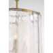 Veil 6 Light 16 inch Legacy Brass Pendant Ceiling Light