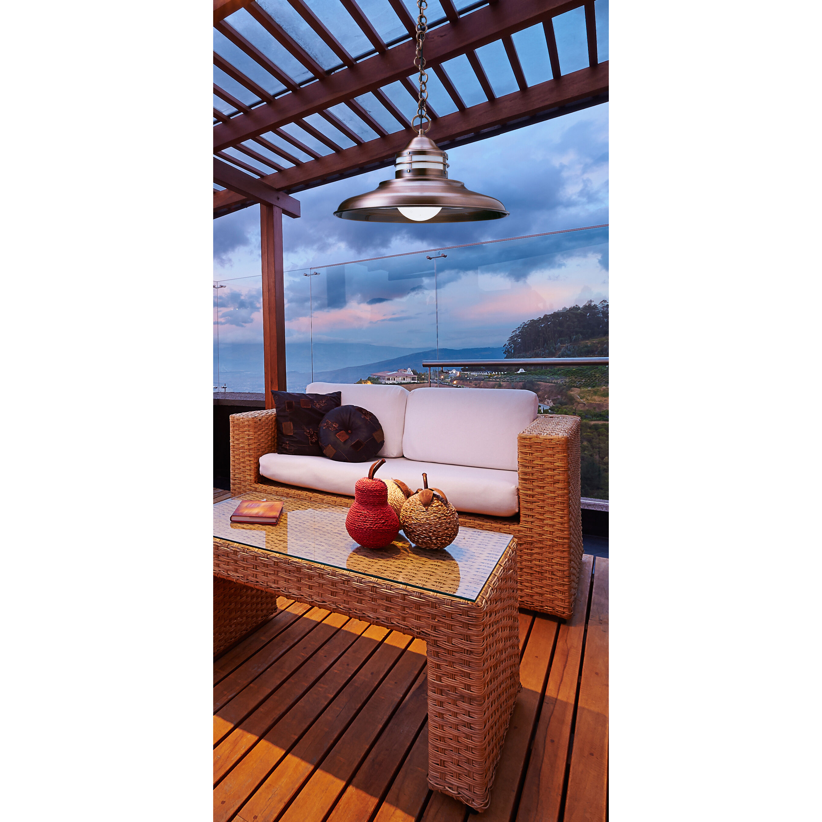 Newport 1 Light 17 inch Verdigris Patina Pendant Ceiling Light in Frosted