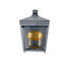 Midnight Manor 2 Light 15 inch Blackened Zinc and Antique Bronze Wall Sconce Wall Light