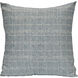 Jason 24 inch Gray and Cream Pillow