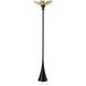 Pangea 83.4 inch 60.00 watt Bronze with Sterling Torchiere Portable Light in Bronze/Sterling