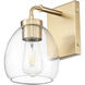 Dawes Sconce Wall Light in Brass