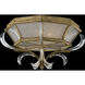 Beveled Arcs 2 Light 26 inch Gold Flush Mount Ceiling Light