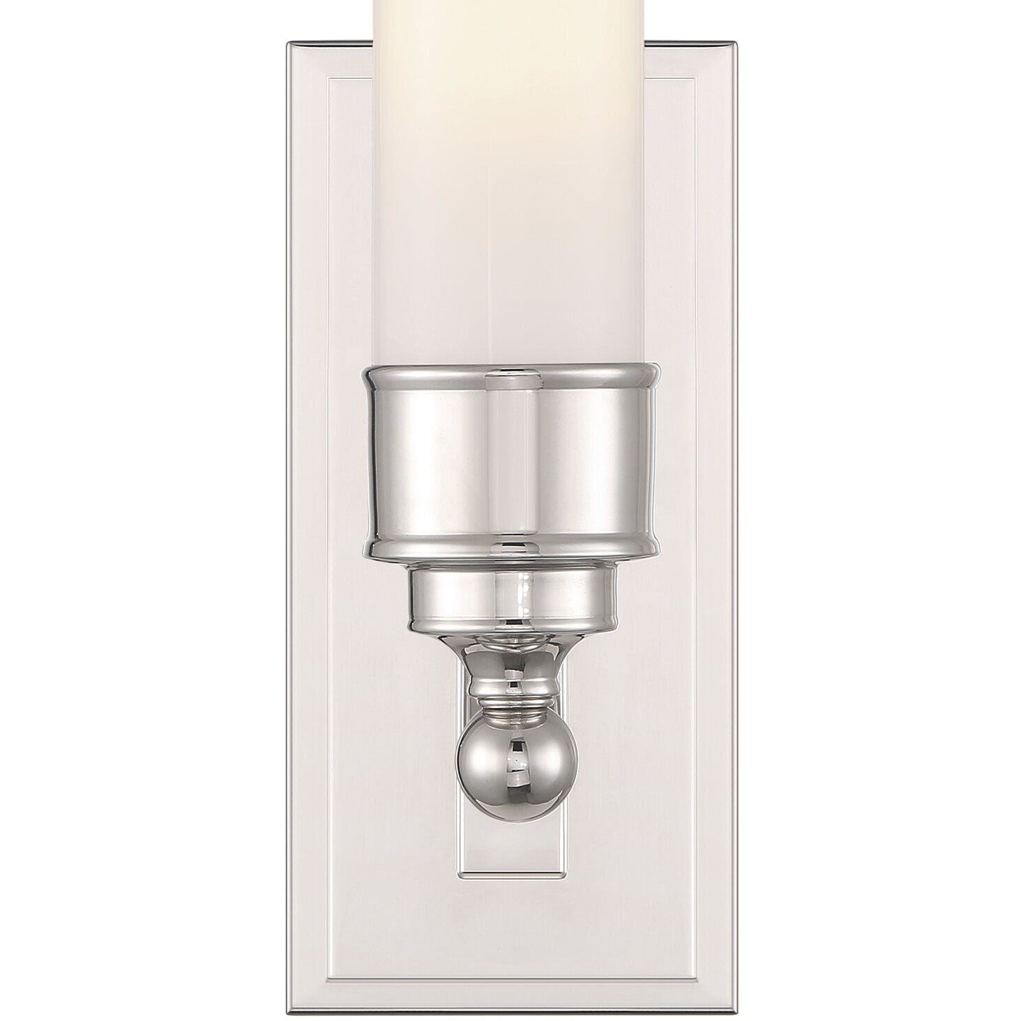 Wilcox Bath Sconce Wall Light in Polished Nickel