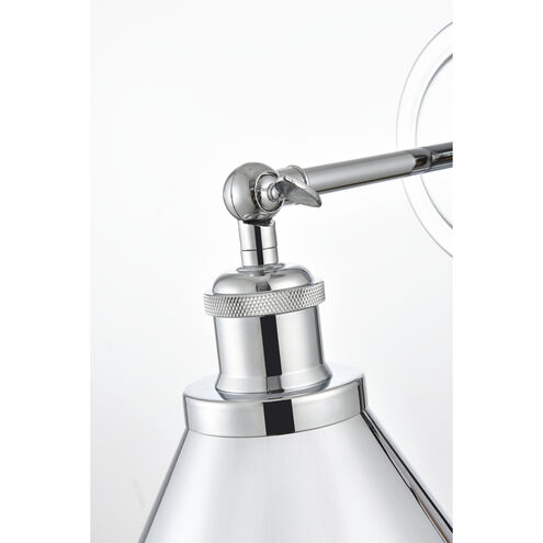 Blaise 1 Light 7 inch Chrome Plug In Wall Sconce Wall Light