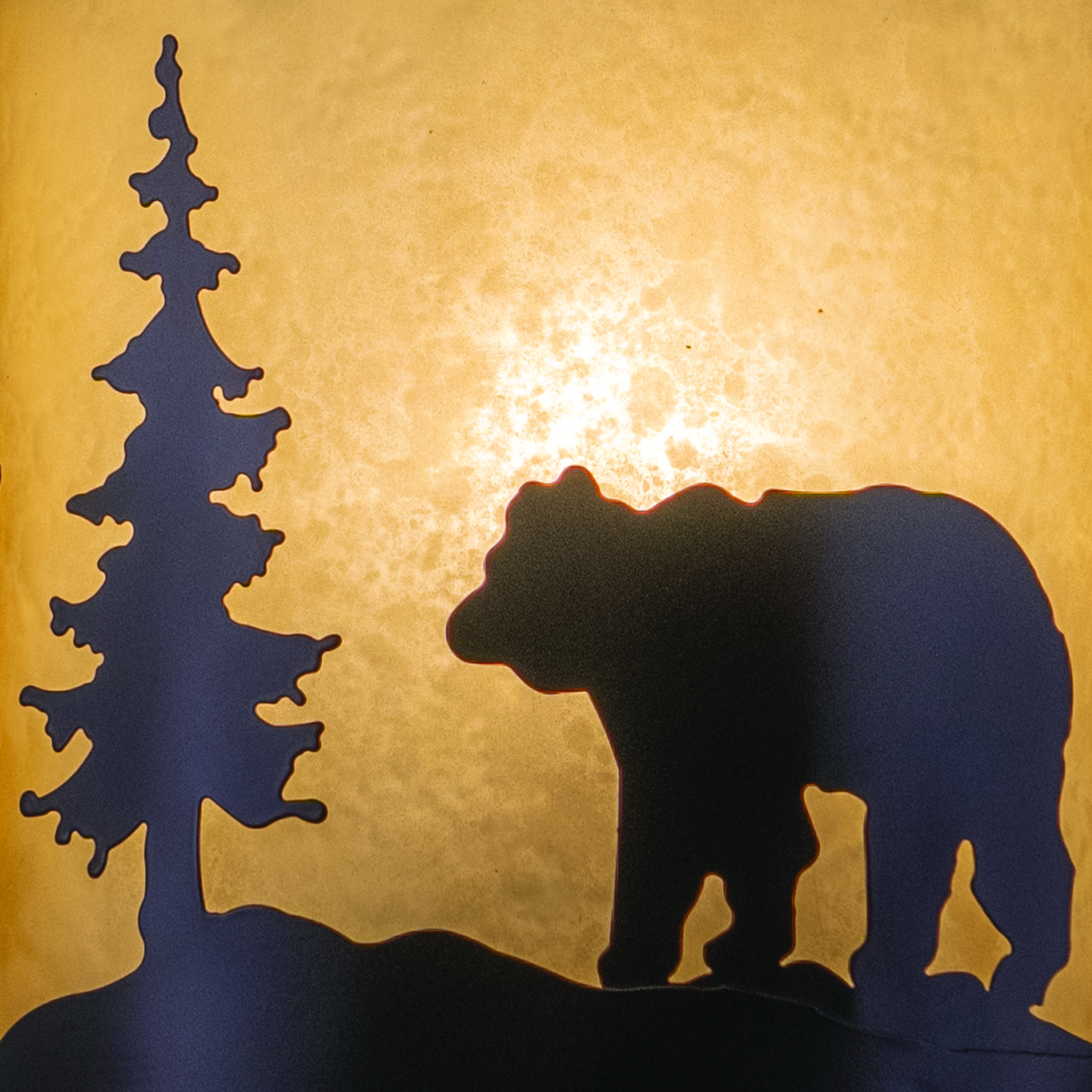 Bozeman LED 8 inch Burnished Bronze Wall Light