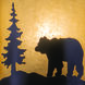 Bozeman LED 8 inch Burnished Bronze Wall Light