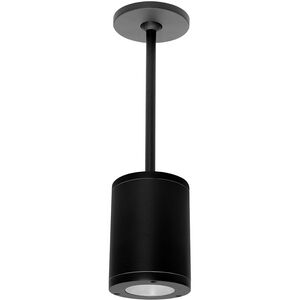 Tube Arch LED 5 inch Black Outdoor Pendant in 17, 2700K, 85, S-16 Degrees