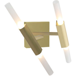 San Vicente LED 9 inch Brushed Brass Wall Sconce Wall Light
