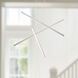 Vega LED 0.75 inch Brushed Nickel Multi Pendant Ceiling Light