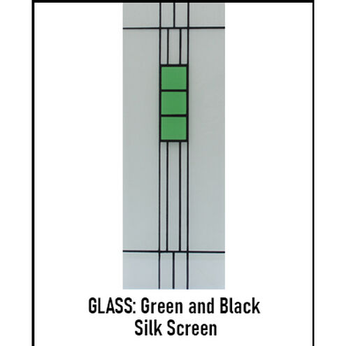 Franklin 1 Light 9 inch Slate Pendant Ceiling Light in Green and Black Silk Screen