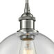 Ballston Athens 1 Light 8 inch Brushed Satin Nickel Pendant Ceiling Light, Ballston