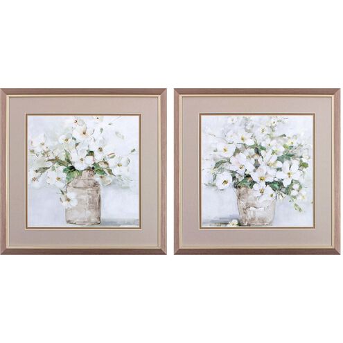 Florals Collection Neutral Framed Art
