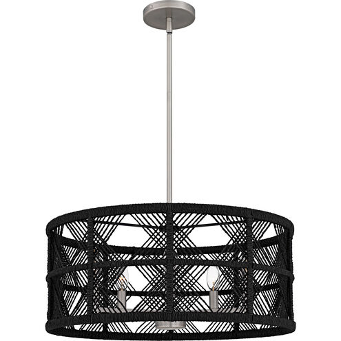Axford 5 Light 22 inch Antique Nickel Pendant Ceiling Light, Large