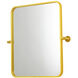 Everly 24 X 20 inch Gold Mirror