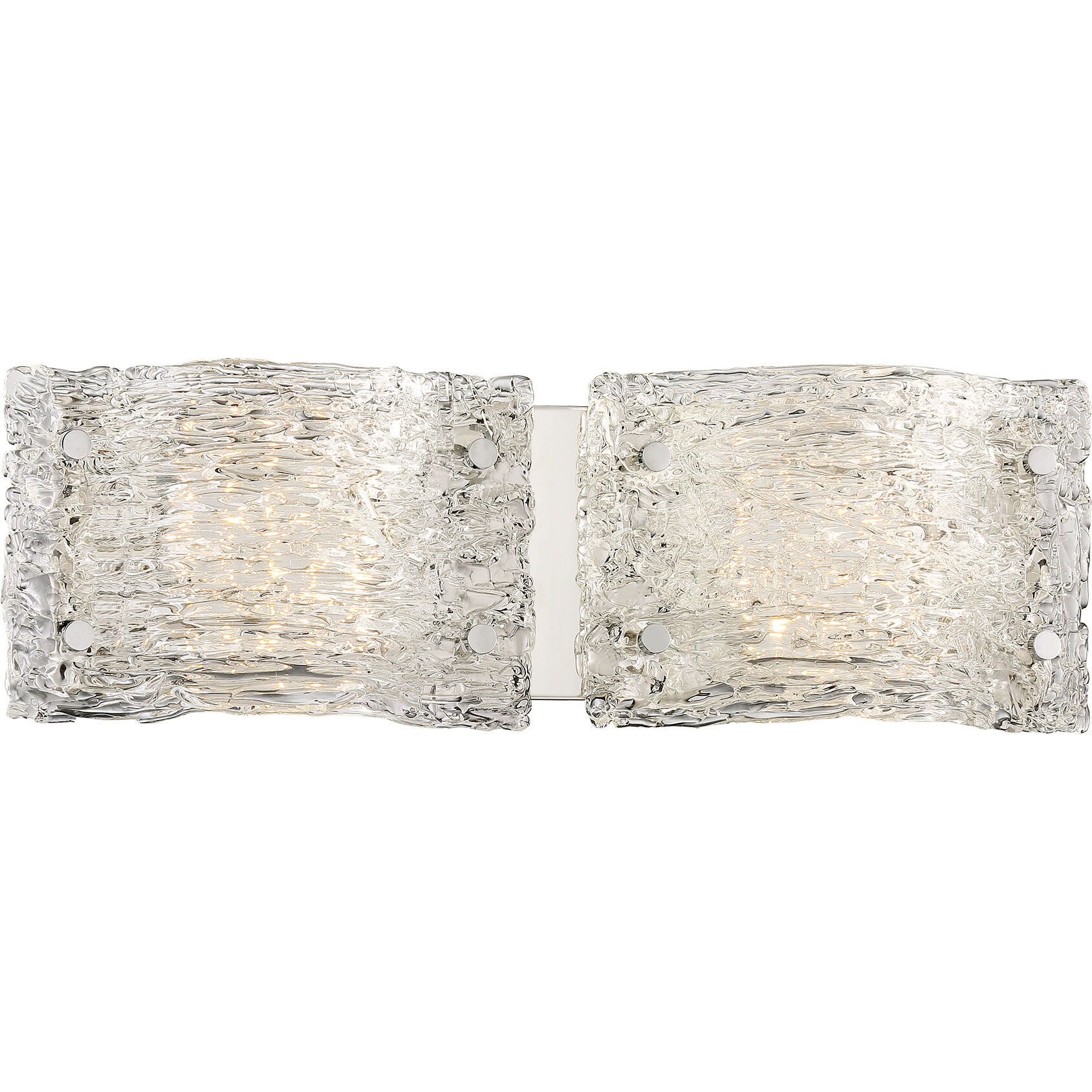 Forest Ice LED 18.75 inch Chrome Bath Light Wall Light