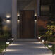 Coastal Elements Silo LED 12 inch Satin White Outdoor Wall Mount Lantern, Up/Down Light