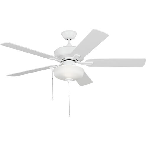 Linden Outdoor 52 LED 52 inch Matte White Indoor/Outdoor Ceiling Fan