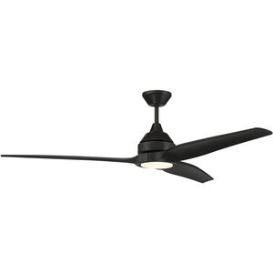 Limerick 60 inch Flat Black Ceiling Fan