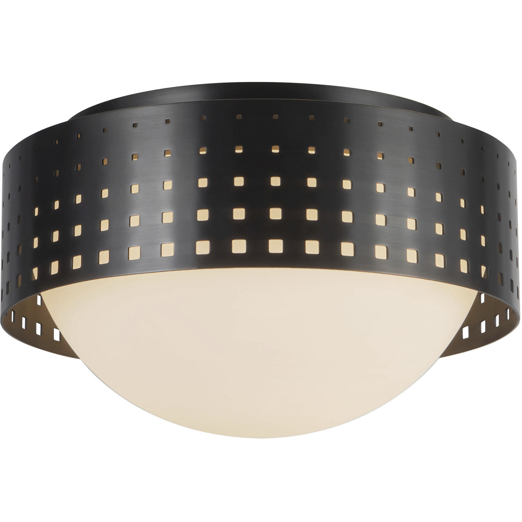 Astoria 2 Light 10 inch Urban Bronze Flush Mount Ceiling Light